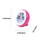 thumbnail image 3 of Termómetros Xihbxyly Ofertas de Hoy Pantalla Táctil Reloj Despertador Reloj de Escritorio Redondo Higrómetro Electrónico con Función de Temporizador Alarma Temperatura Humedad, 3 of 6