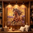 thumbnail image 4 of DIY Diamond Art Kits With Frame, Crystal Rhinestone Painting, 11.8×15.7 Inch Home Wall Decor, Creative Art Craft for Adults, Unique Gift Idea for Any Occasion, 4 of 5