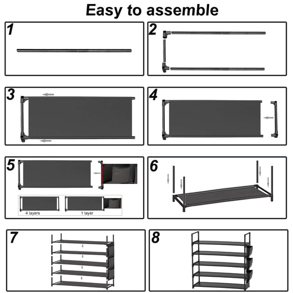 Metal-Non-Woven-Fabrics-Shoes-Rack-Organizer-