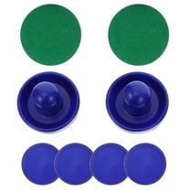 LULULION Air Hockey Pushers Pucks Replacement Blue Plastic 1 Set