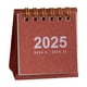 thumbnail image 2 of Ganfancp 2025 Mini Calendario de Escritorio Pequeño Calendario de Viento No Impreso Planificador de Escritorio Pequeños Adornos Liquidación Ventas Hoy Ofertas Prime 1X Calendario, 2 of 5