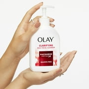 Olay Clarifying Face Wash with Niacinamide, Fights Dryness in All Skin Types, 16 oz