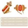 thumbnail image 3 of TIELUTT Hot Dog Pet Fall/Winter Pet Halloween Pet Clothes for Small Dogs Boy Pet Clothes Rack Hanger Pet Clothes Hangers for Closet Pet Clothes for Medium Dogs Girl Pet Clothes Hangers Small, 3 of 8