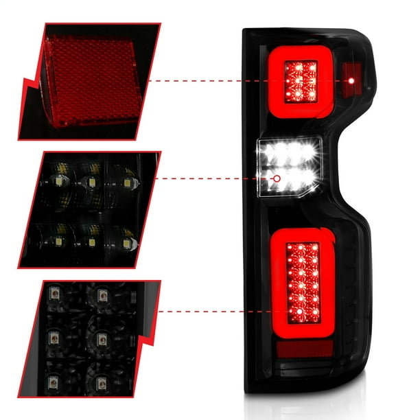 ANZO USA 311415 Tail Light Assembly Fits select: 2019-2021