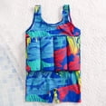 thumbnail image 4 of PEYAN 0-6T Toddler Baby Float Swimsuit Buoyancy Sticks for Kids One Piece Floating Swim Vest Training Swimwear, 4 of 8