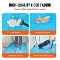 thumbnail image 4 of 40" x 84' Carpet Protection Film, Easy-to-Cut Floor Shield for Construction & Renovation, Fiber Fabric Surface Protector Roll, Blue – Durable & Non-Slip, 4 of 11