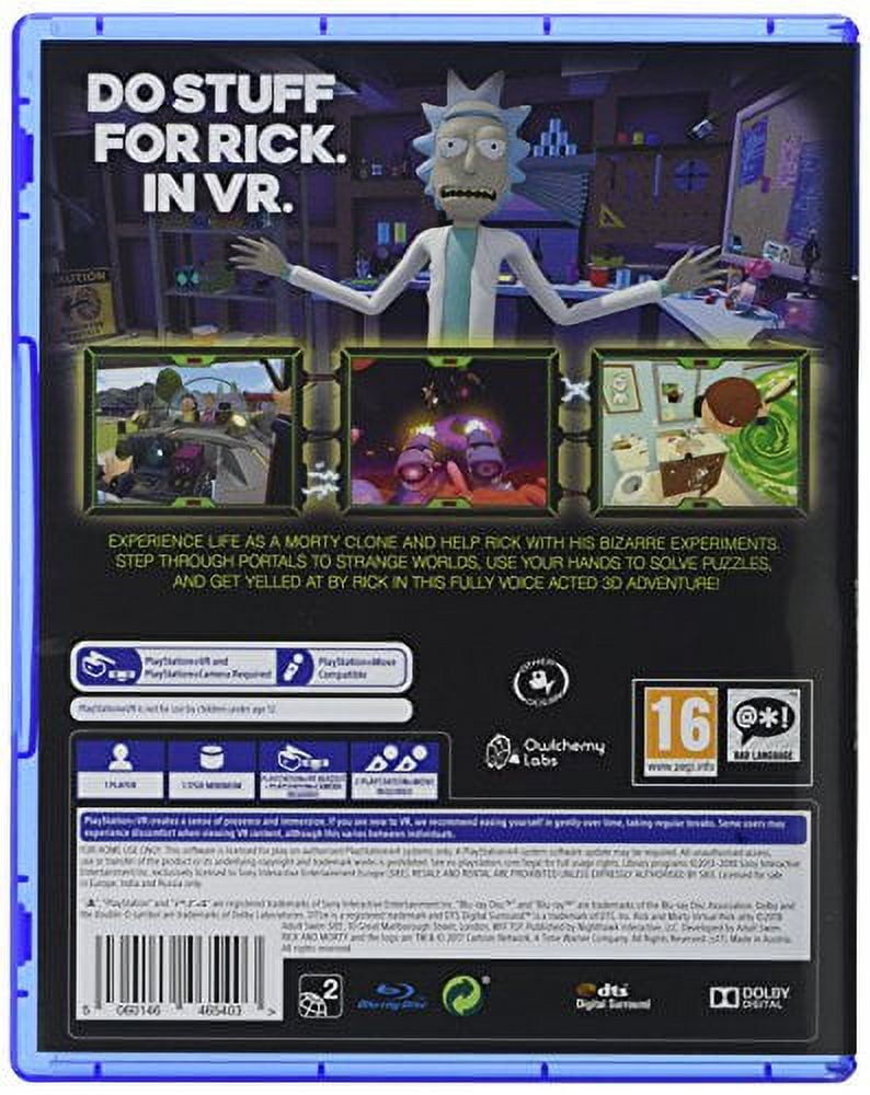 Nighthawk Interactive Rick And Morty Virtual Rick-Ality (Ps4) Abis_Video_Games