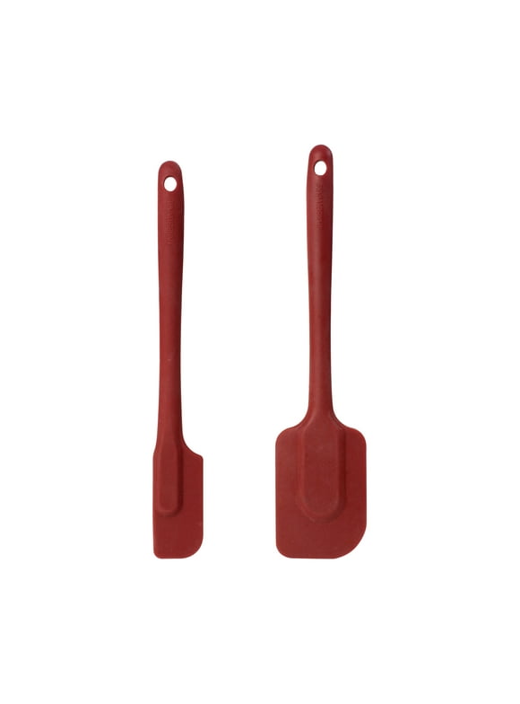 Farberware Professional Silicone Solid Red Spatula Set of 2