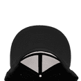thumbnail image 5 of Decky 1098-BLK 7 Panel Cotton Snapbacks - Black, 5 of 6