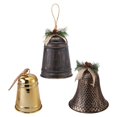 thumbnail image 4 of Christmas Bell Ornament Creative Charm Pendant for Office Wreath Indoor, 4 of 5