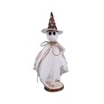 thumbnail image 2 of WHEANG Halloween Decorations Shelf Sitters – Set Of 3 Wooden Halloween Decor With Witch Hats – Fabric Figures With Design – Table Decor For Tray Mantel Part, 2 of 5