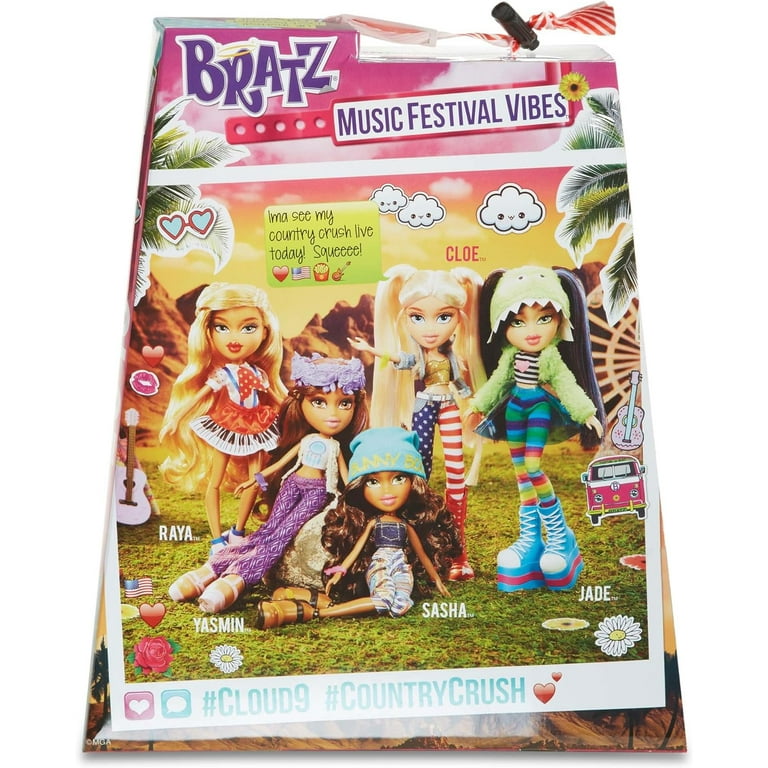 Bratz Music Festival Vibes Doll American Country Cloe, Great Gift for  Children Ages 6, 7, 8+