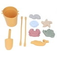 thumbnail image 2 of Kids Beach Bucket Toy Set, Silicone Portable Durable Kids Beach Toys Set Interactive  For Summer, 2 of 8