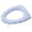 Blue A, variant on Walbest Bathroom Ultra Soft Toilet Seat Cover Pad, Toilet Seat Cushion Washable and Comfortable Toilet Seat Cover Pad, Fits Most Size Toilet Lid