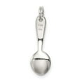 thumbnail image 5 of Auriga Fine Jewelry 925 Sterling Silver Spoon Charm for Women (Length - 25 mm, Width - 7 mm), 5 of 6