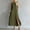 Army Green, variant on Thigh Length Dress House Dress Summer 2026 Sleeveless Button Down Loose Fit Knee Length Dress for Women for Honeymoon and Getaway S-XXL