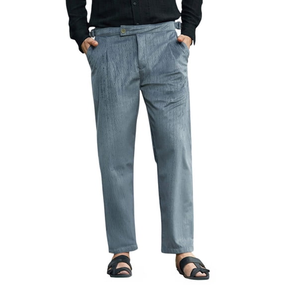 Veined Tailored Trousers