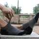 thumbnail image 2 of 6 pares de calcetines tobilleros acolchados para hombre, calcetines informales transpirables de corte bajo, calcetines para correr, calcetines deportivos antideslizantes y transpirables, 2 of 5