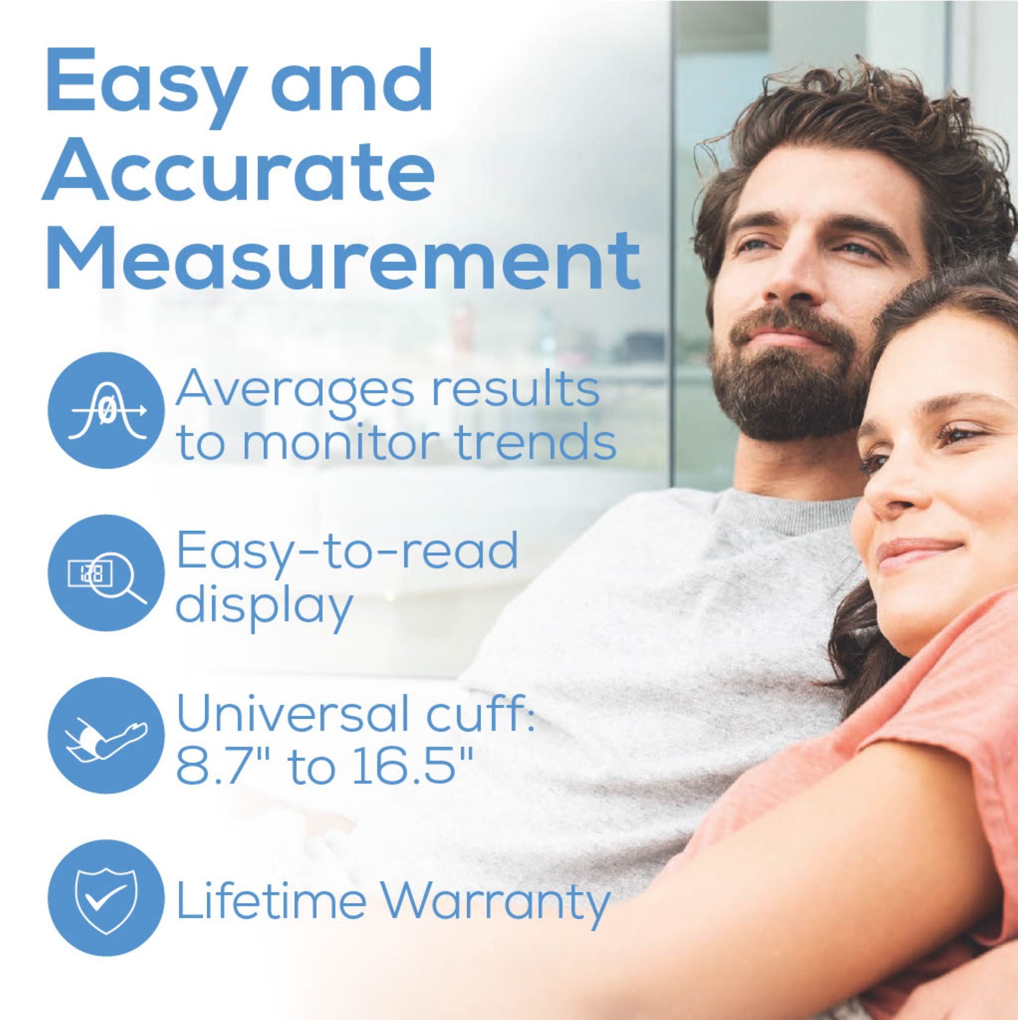 Beurer Auto 400 Blood Pressure Monitor, FSA & HSA Eligible, Wide-Range Upper Arm Cuff, Stores 60 Readings