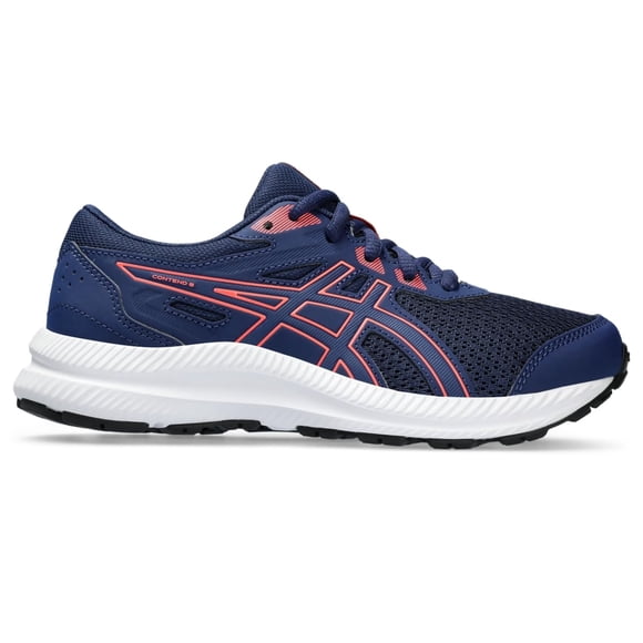 Zapatillas para correr ASICS Contend 8 para niños de escuela primaria Azul 1