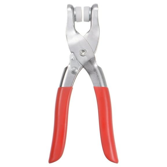 Uxcell Metal Snaps Buttons Plier Handheld Snaps Fastener Tool Red for Clothes DIY Craft