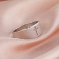 thumbnail image 3 of RSAMD Gothic Cross Jesus Ring Stainless Steel Minimalism Couple Finger Ring Jewelry-11-Gold B, 3 of 6