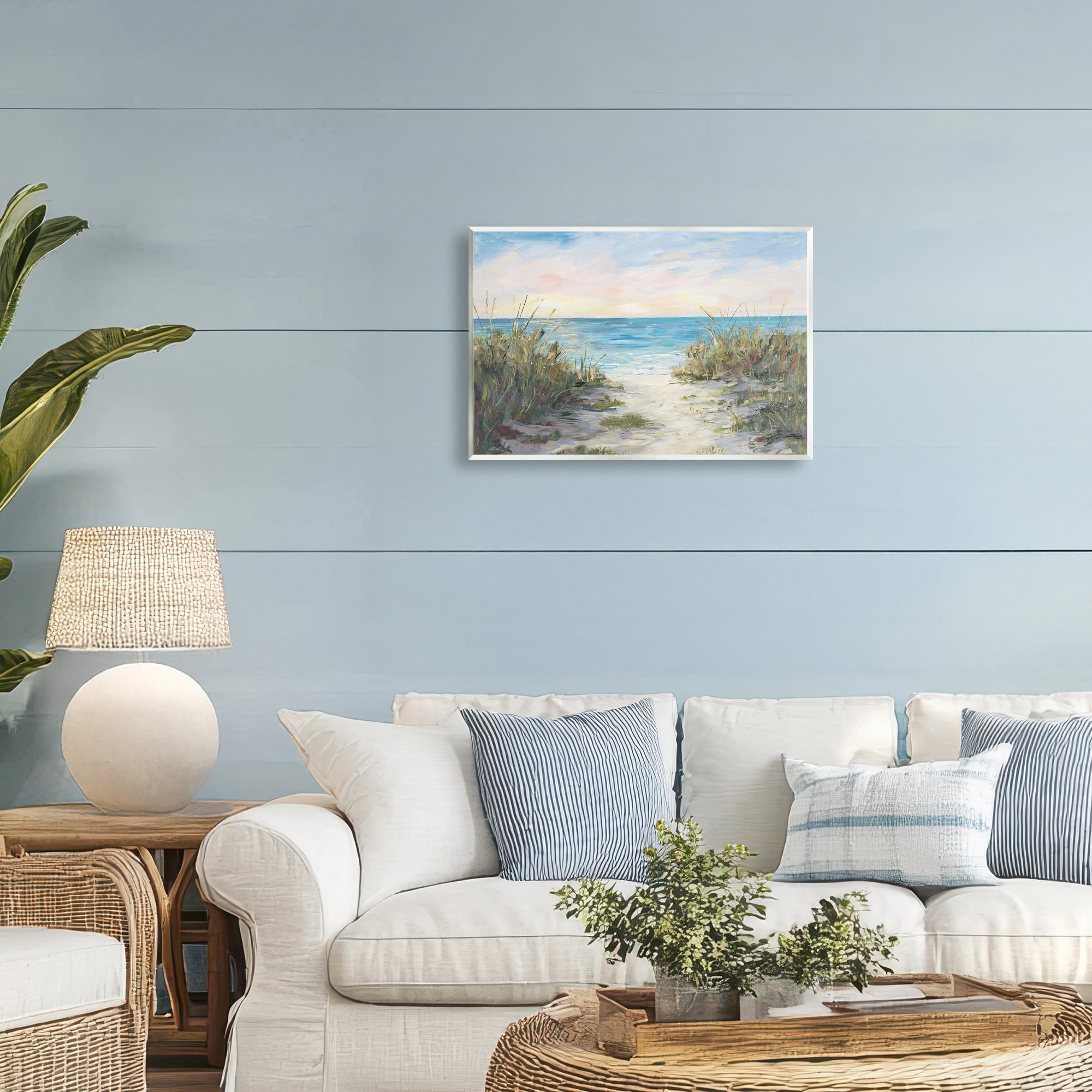 Stupell Industries Walk To The Beach Wall Plaque Art, design by Julie DeRice