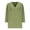 Womens Tops Green, variant on Womens Wave V Neck T Shirts, Summer Tops for Women Fall Fashion Loose Fit Solid Color 3/4 Sleeve Shirts