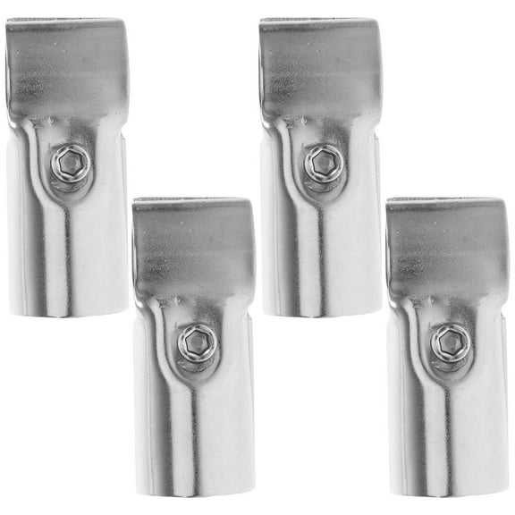 Pawsdot 4Pcs High Grade Stainless Steel Chain Link Fence Panel Clamps