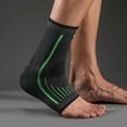 thumbnail image 2 of CNKOO 1Pc Ankle Brace Wear Resistant Anti-slip Nylon Elastic Bandage Support Ankle Protector for Sports, 2 of 10