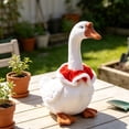thumbnail image 5 of AZXY Christmas Neck Wrap Collar Porch Goose Outfit, 23‑Inch Goose Clothes, Goose Clothing & Goose Cloth for Cement Plastic Porch Goose Statue, Outdoor Xmas Decor for Front Porch Yard Lawn Garden, 5 of 6
