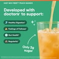 thumbnail image 3 of Physician's Choice Easy Mix Fiber Powder for Digestive Health & Regularity - Soluble Prebiotic Fiber - Peach Mango - 30 Servings, 3 of 7