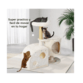 thumbnail image 5 of Rascador Gato Con Casa Malubero Beige, 5 of 5