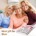 thumbnail image 2 of Mum Gifts Blanket, Gifts for Mum on Her Birthday, Mum Gifts from Daughter Son, Christmas Day Gifts for Mum, Mummy Gifts, Dear Mum Throw Blanket, 60" * 50, 2 of 6