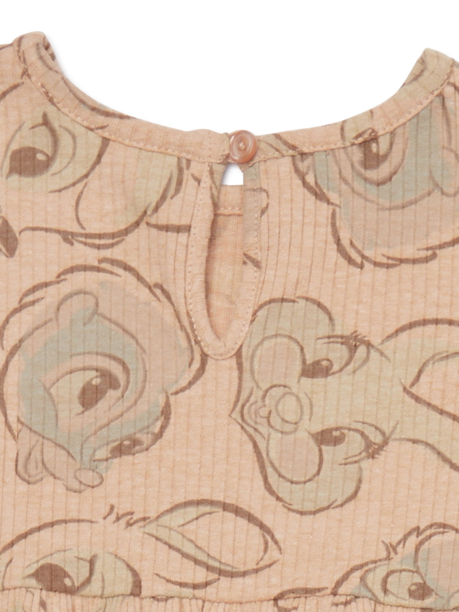 Disney Bambi Baby Girls Top, Pants and Headband, 3-Piece Set, Sizes 0/3-24 Months