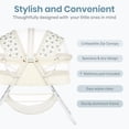 thumbnail image 3 of Dream On Me Karley Bassinet in French White, Quick Fold and Easy to Carry, Large Storage Basket, 3 of 10
