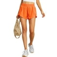 thumbnail image 4 of Cueply Women's Running Shorts High Waisted Athletic Gym Workout Shorts with Liner Zipper Pockets, 4 of 7