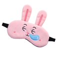 thumbnail image 1 of Coofit Sleep Mask Cartoon Cute Lightweight Eye Cover Eye Compress Mask for Sleepover, 1 of 6