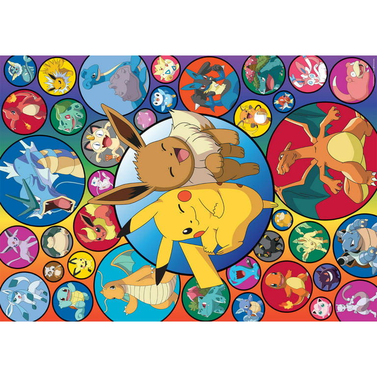 Pokemon - Eevee Evolutions: Eevee's Stained Glass: 500 Piece Puzzle