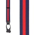 thumbnail image 2 of SuspenderStore Stripes, Dots, And Checked Suspenders - 1.5-Inch Wide Elastic - Button - 3 Sizes, 2 of 4