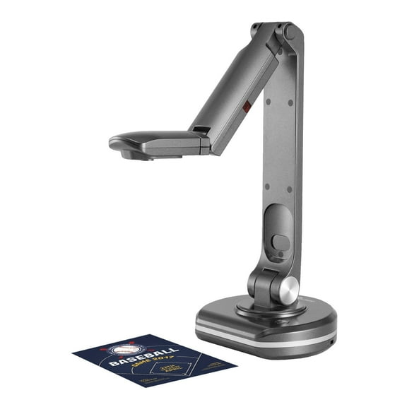 V500S USB 2-in-1 Document Camera & Book Scanner Webcam With Auto 8M A3 Scanning Size LED Light For Mac Windows ,Fast, Easy Scanning