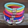 thumbnail image 4 of EeaseCA Bohemian Style Bracelet Colorful Handmade Bracelet Elastic Wrist String, 4 of 8