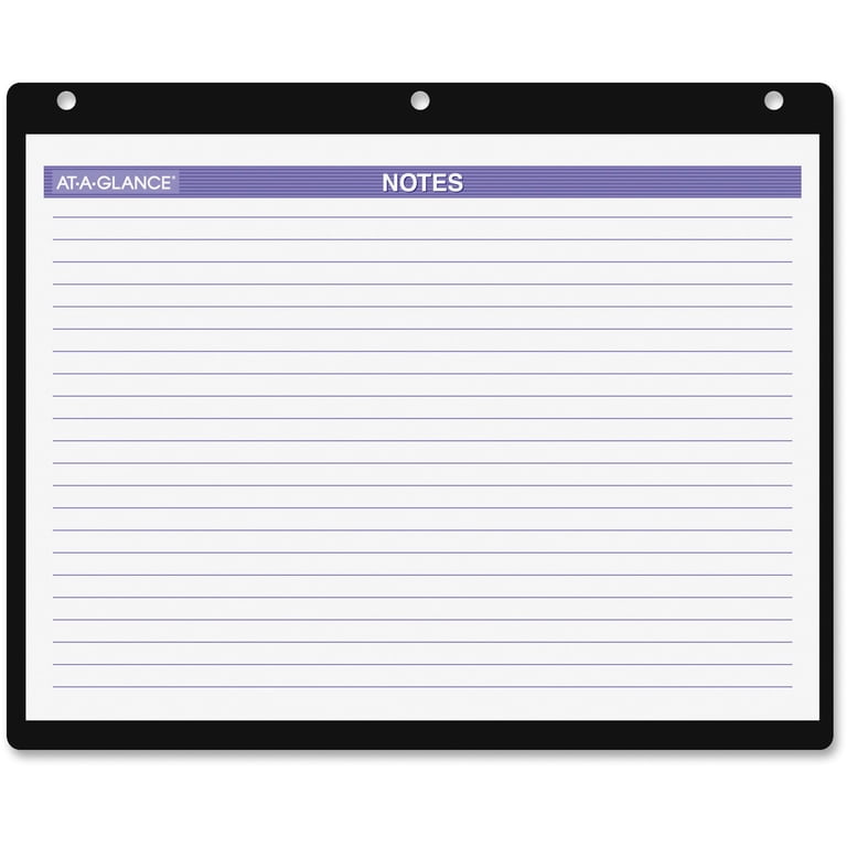 At-A-Glance Monthly Desk/Wall Calendar with Poly Holder - Walmart.com