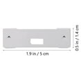thumbnail image 4 of 6pcs Vertical Blind Repair Vane Savers Blind Repair Clips Curved Repair Clips, 4 of 5