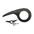 thumbnail image 1 of Varera de cubierta de la cadena de bicicletas 46T-52T Protección liviana Piezas de bicicleta Caso protector para montar en bicicleta Reemplazo de Solución para la cola negra transparente, 1 of 8
