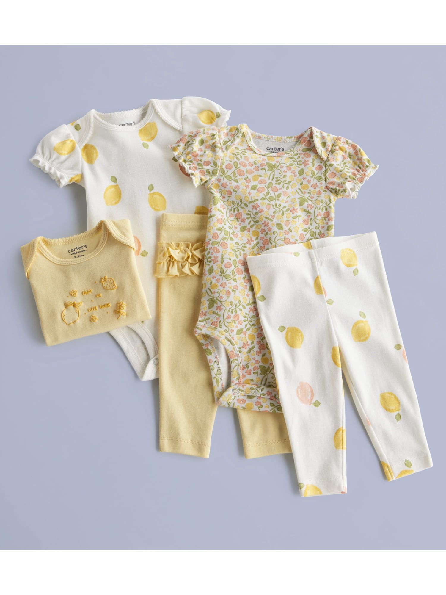 Carter's Child of Mine Baby Outfit Set, 5-Piece, Sizes Preemie-24 Months