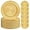 Gold, variant on 50 Pcs Gold Charger Plates Bulk, 13 Inch Plastic Round Chargers Plates, Decorative Dinner Plates Set for Wedding Event Catering Party Tabletop Setting