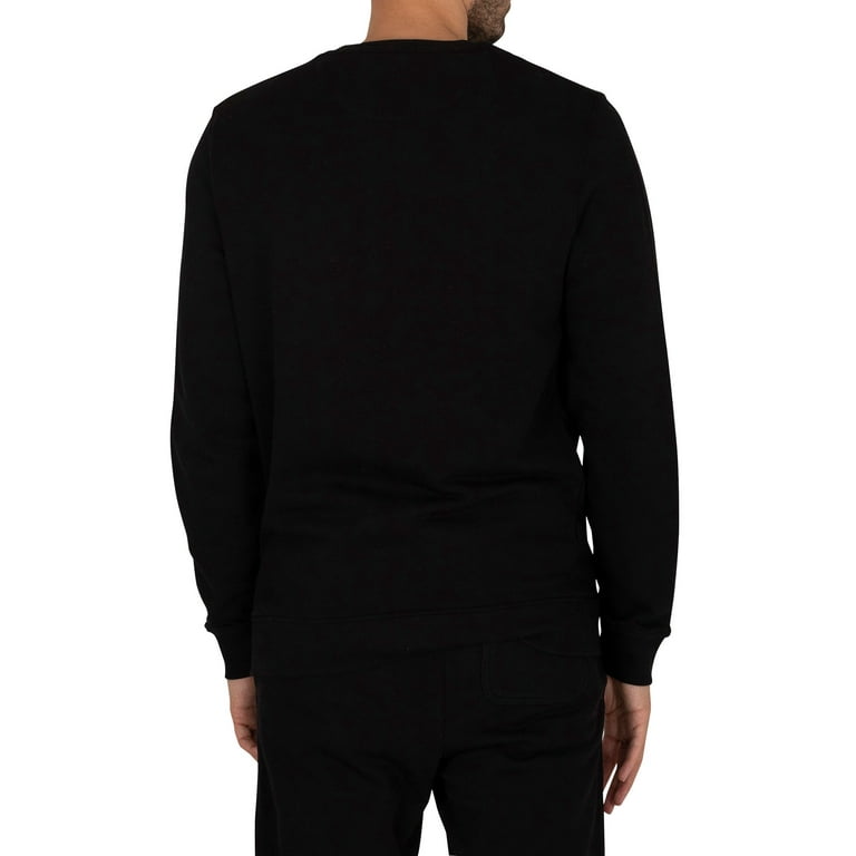Lyle Scott Logo Sweatshirt Black Walmart