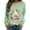 Army Green, variant on Halloween Sweatshirt for Women Sweatshirt Casual Wear with Long Sleeve Crewneck for Autumn and Winter Comfort Black S
