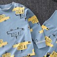 thumbnail image 4 of masbird Kids Toddler Boy Girl Pajamas Pj Set Long Sleeve Snug Fit Soft & Cozy Sleepwear Loungewear 2-Pack 6-12 Months 12-24 Months 2t 3t 4t 5t 6t 7t 8t 9t Children(Sky Blue,6-12 M), 4 of 4